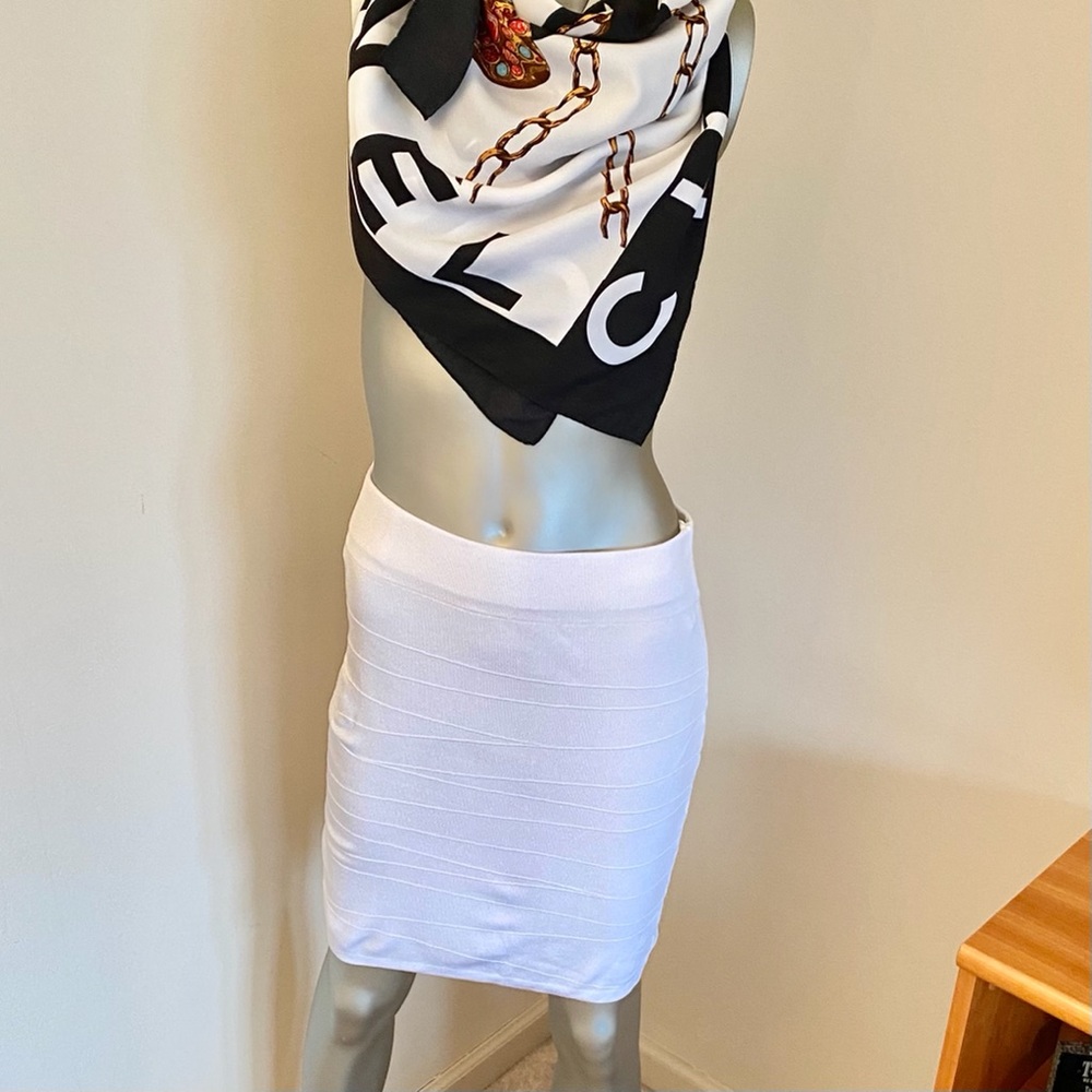 Arden B Stretch Knit Bodycon Pencil Skirt